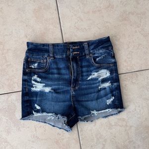 American Eagle Jean Shorts - High Waisted, Curvy, Next Level Stretch, size 6